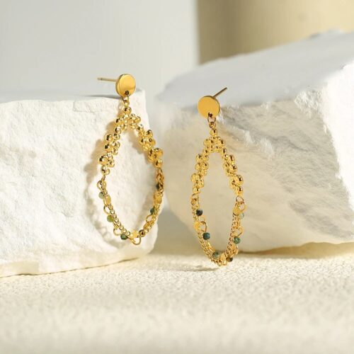 Galbie <strong>Kryptonity</strong> Earrings are  <strong>Made of premium stainless steel</strong>, so won’t tarnish! Create your own<strong> Kryptonity</strong> jewelry combinations to create your style and enrich your Outfits! Available in Gold. Earrings sold in pairs (2 earrings) Don't hesitate to tag us on Instagram to show us your beautiful outfits! <strong>@kryptonity-official</strong>